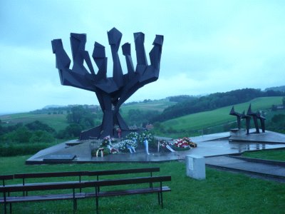Fotografia del monumento ebraico